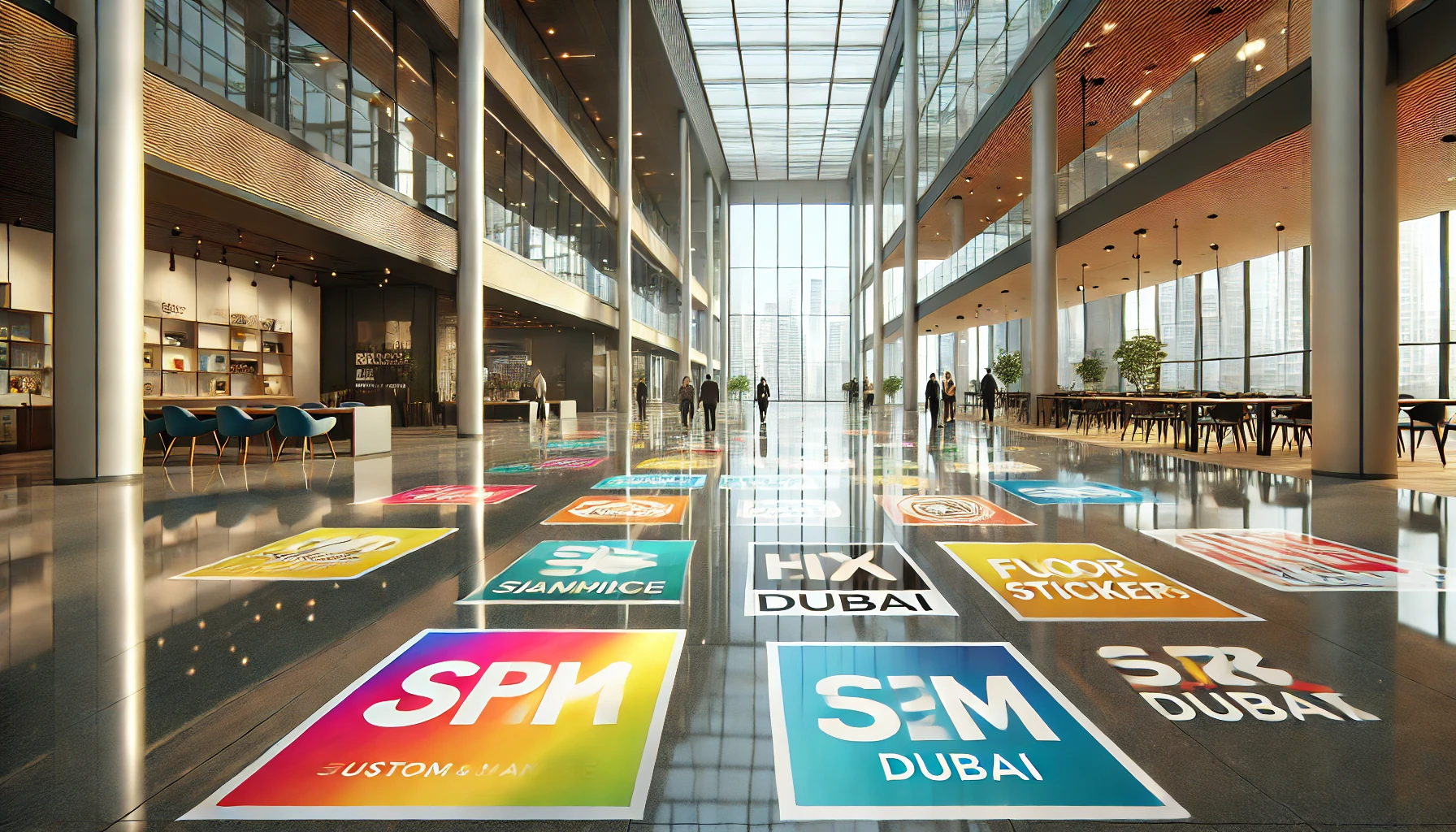 Floor Stickers Dubai: Enhance Your Brand Presence with Innovative Floor Designs