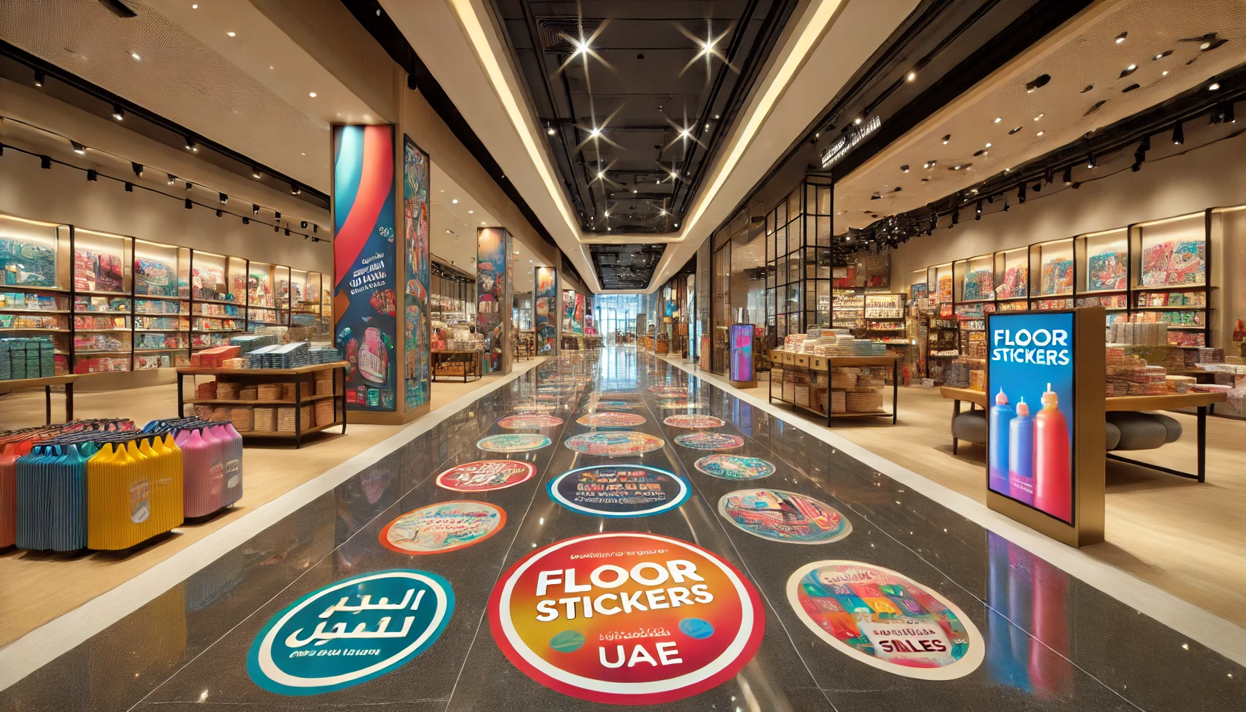 Floor Stickers UAE: Transforming Spaces with Style and Functionality