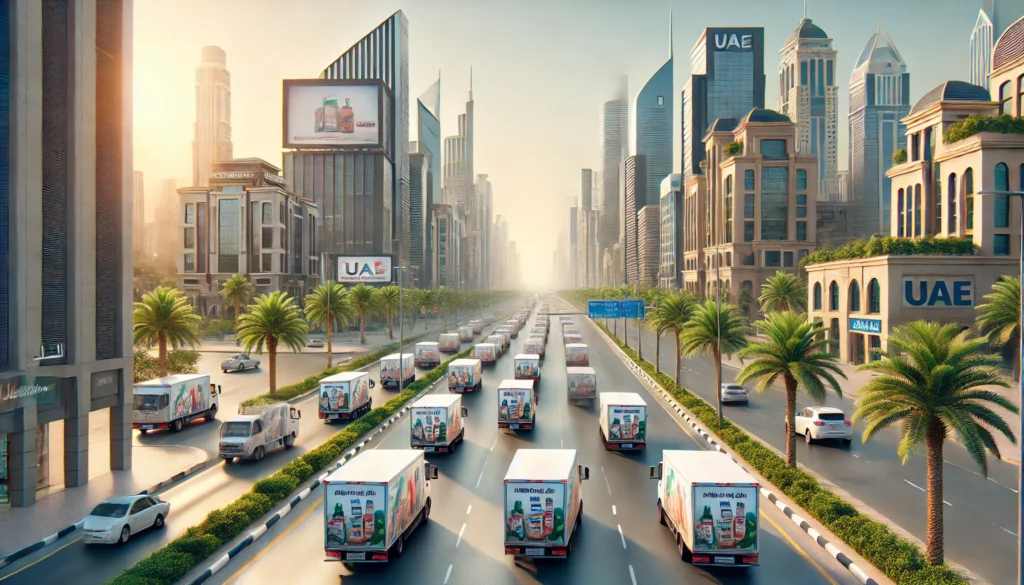 Vehicle advertising UAE