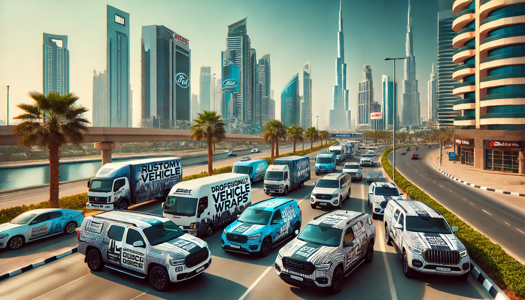 Custom Vehicle Branding in UAE: Transforming Your Fleet into Mobile Billboards