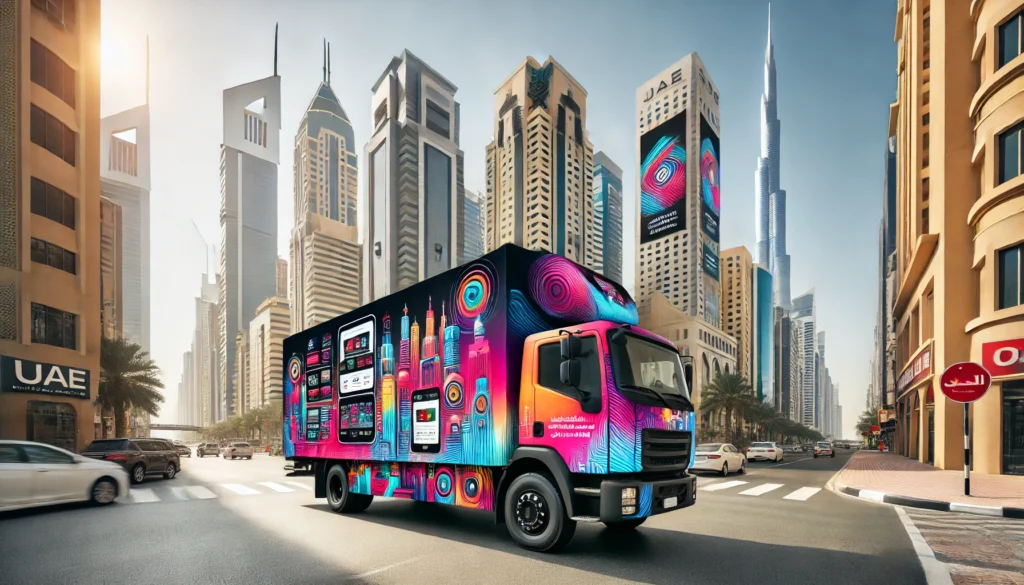 Discover how truck branding in the UAE can enhance your business visibility, reach wider audiences, and deliver high ROI. Learn the steps and trends now.